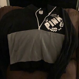 Pink lightweight pullover